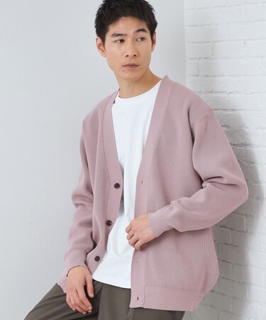 【季節の変わり目に最適】ニットカーディガン ドライタッチ／軽量