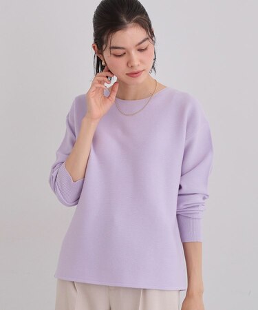 【S-XLサイズ/選べる6色】どこから見ても美しい ガーターニット/蓄熱/洗濯機OK