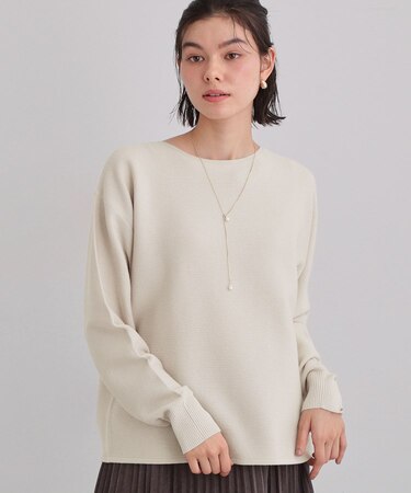 【S-XLサイズ/選べる6色】どこから見ても美しい ガーターニット/蓄熱/洗濯機OK