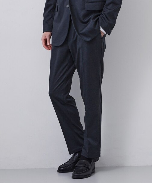 【動きやすい、快適ビジネススラックス】TRジャージ スラックス セットアップ可/洗濯機OK/ストレッチ