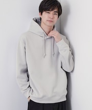 【さりげない表情が、品よく映える。】ふくれジャカードパーカ