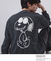 PEANUTS ／ ピーナッツ スヌーピー ミニ裏毛スウェット