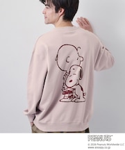 PEANUTS ／ ピーナッツ スヌーピー ミニ裏毛スウェット