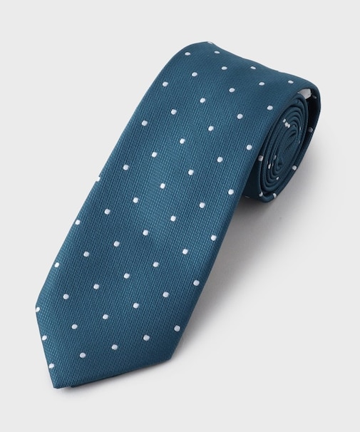 ドット柄 アソート ネクタイ 【洗濯機OK】