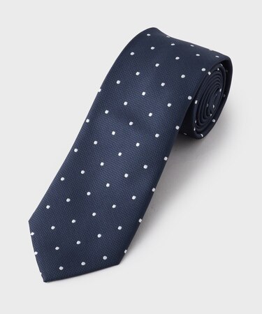 ドット柄 アソート ネクタイ 【洗濯機OK】