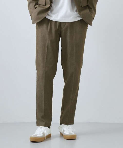 ライトエバーデニム スラックス 洗濯機OK/ストレッチ/セットアップ可