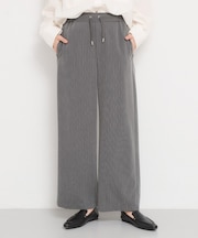 ストライプイージーワイドパンツ