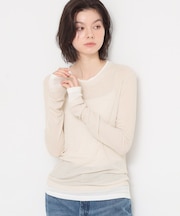 配色テレコカットソー