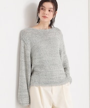 MIXカラーで軽やかに テープヤーンニット