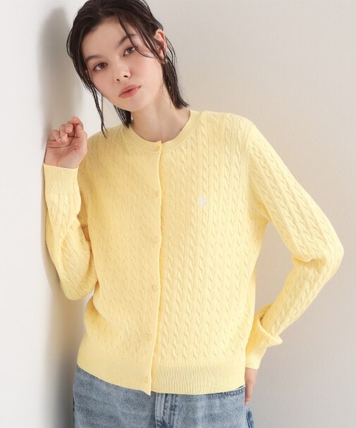 【POLO BCS 別注】ケーブルカーディガン