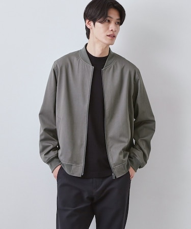 Flexline ストレッチリブブルゾン