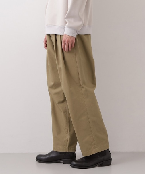 【POLO BCS 別注】ワイドチノ イージーパンツ