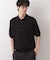 《KURO》半袖ニットポロシャツ