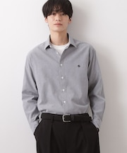 【POLO BCS 別注】 アソート長袖シャツ ストライプ/グレー/デニム