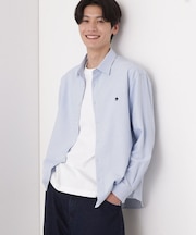 【POLO BCS 別注】 アソート長袖シャツ ストライプ/グレー/デニム