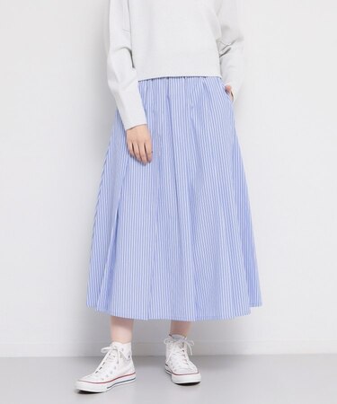 ストライプアソートスカート