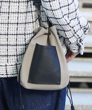 【TO GO SHEEP】巾着ショルダーバッグ