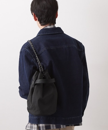 ツイル2WAY 巾着バッグ