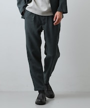 【LINO FINE】リネンライク イージースラックス UVカット/イージーケア/吸水速乾/洗濯機OK