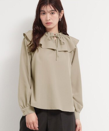 エアリーフリルブラウス