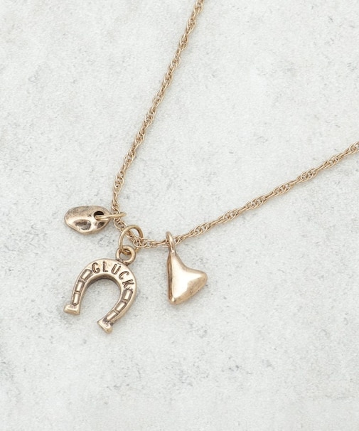 ひづめアンティーク風ネックレス