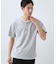 【1枚でちゃんとして見える】ヘンリーネック レイヤード風 半袖Tシャツ 洗濯機OK
