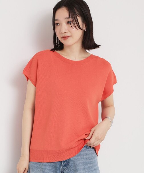 【ひんやりタッチ】多機能フレンチプルオーバー 洗濯機OK/UVケア/毛玉になりにくい