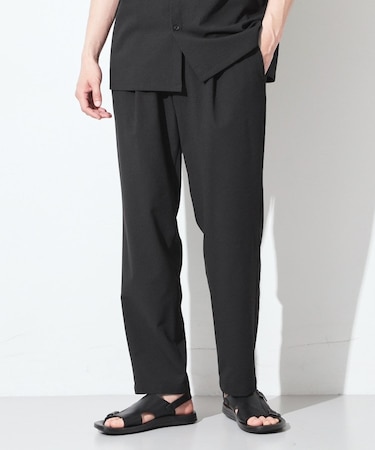 マイクロ シアサッカー イージーパンツ 洗濯機OK／セットアップ可