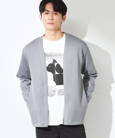 スエードタッチカーディガン 洗濯機OK