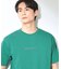 【なめらかでソフトな肌触り】ロゴ コットン半袖Tシャツ 洗濯機OK
