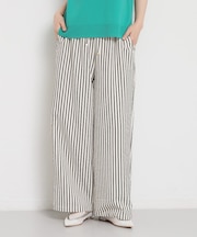 ドビーストライプイージーパンツ