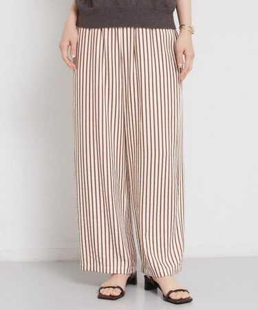 ドビーストライプイージーパンツ