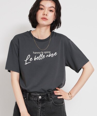 【ひんやり／吸水速乾／UV】ロゴアソートクルーネックTシャツ