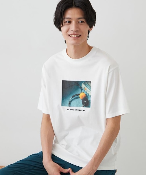 COOLフォト半袖Tシャツ 接触冷感/洗濯機OK