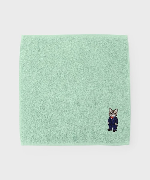 アニマル刺繍 今治タオルハンカチ｜ザショップティーケーの通販｜&mall