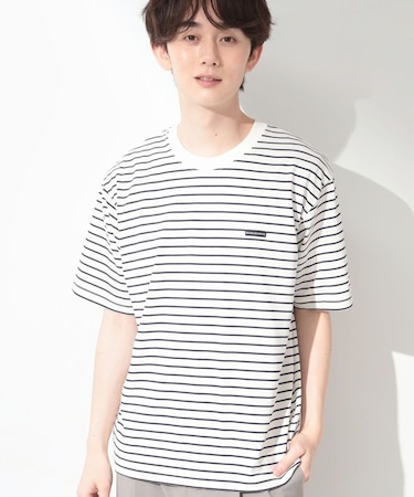 ワンポイント刺繍 半袖Tシャツ 洗濯機OK