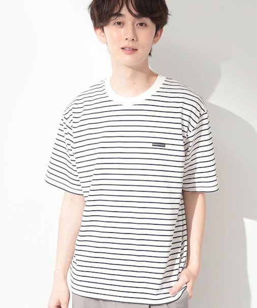 ワンポイント刺繍 半袖Tシャツ 洗濯機OK