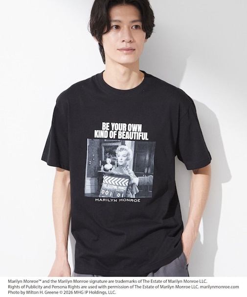 別注マリリン・モンロー / グラフィック半袖Tシャツ