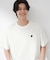 【マシンウォッシャブル】袖レイヤード半袖Tシャツ