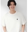 【マシンウォッシャブル】袖レイヤード半袖Tシャツ