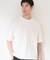 【ゆったりシルエット】前後切り替え 半袖Tシャツ