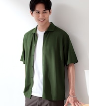 【半袖シャツ+インナー セットアイテム】カノコ半袖シャツ&半袖Tシャツ