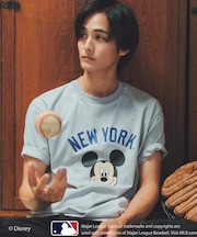 【Disney】【MLB】スペシャルデザイン半袖Tシャツ