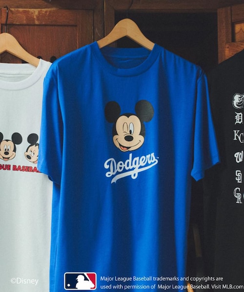 Disney】【MLB】スペシャルデザイン半袖Tシャツ｜ザショップティーケー