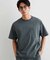 【接触冷感/洗濯機OK／セットアップ可】ナイロンストレッチ半袖Tシャツ