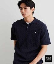 POLO BCS/ケーブルニットポロ