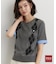 POLO BCS/アーガイル半袖ニット