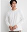 【洗濯機OK】ワッフル レイヤード 長袖Tシャツ