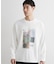 【洗濯機OK】ポンチ長袖フォト長袖Tシャツ