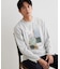 【洗濯機OK】ポンチ長袖フォト長袖Tシャツ